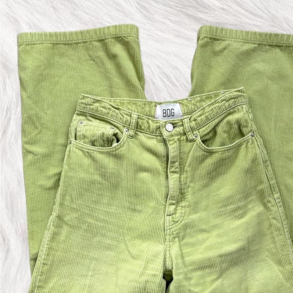 BDG Green Corduroy Pants